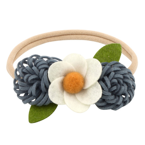 Headband - Daisy/Blue Headband - Daisy/Blue