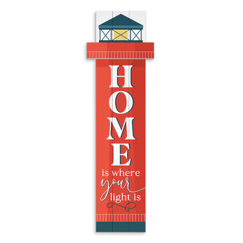 Porch Sign - Home Is Where Your Light Is