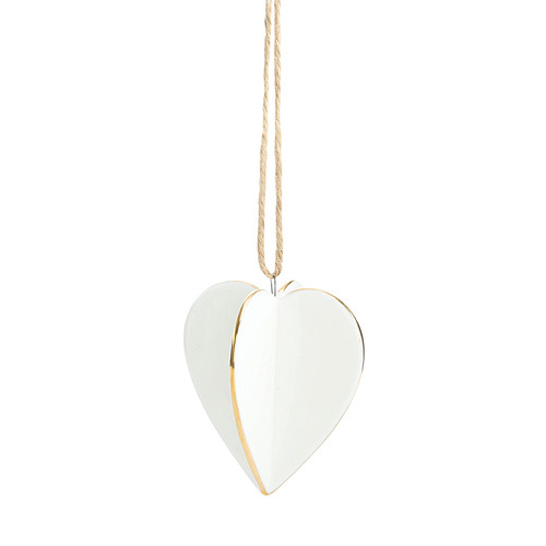 Ceramic Heart Ornament 