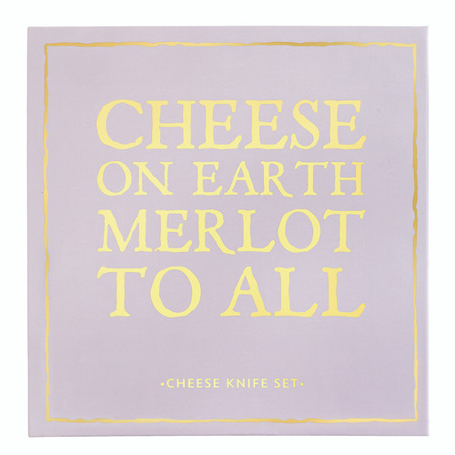 Holiday Cheese Knives Book Box - Joy