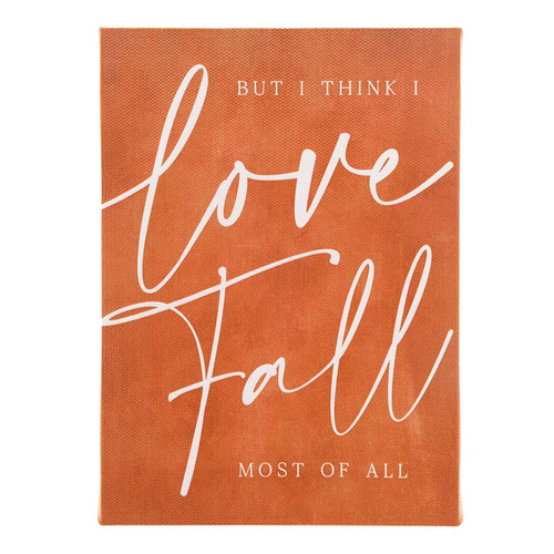 Harvest Mini Canvas - But I Think I Love Fall