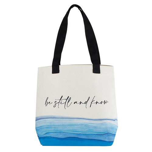 Be Still and Know - Canvas Tote