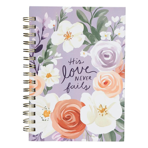 Blooms of Grace Spiral Notebook