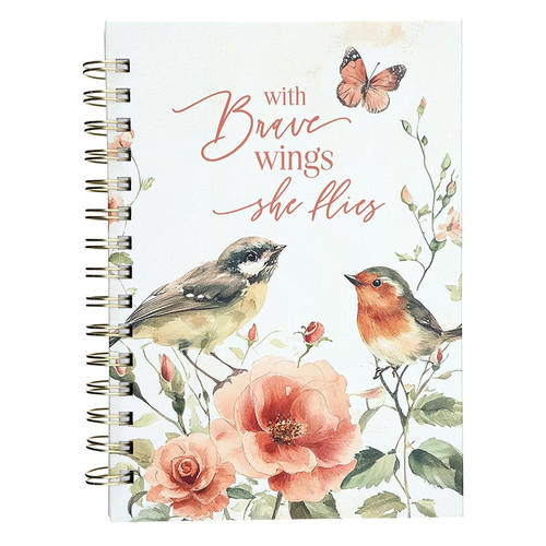 Wings of Love Spiral Notebook