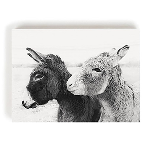 Heartland Home Collection Decorative Block - Donkeys