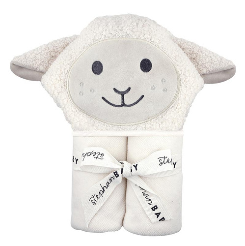 Hooded Towel - Lamb
