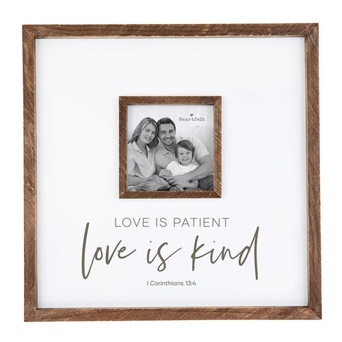 Love is Patient - 12x12 Photo Frame