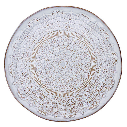 Coastal Stamped Platter - 10" Dia