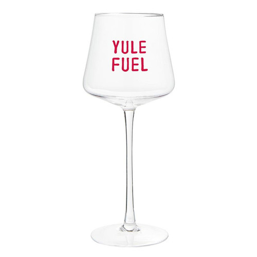 Face to Face Wine Glass - Yule Fuel