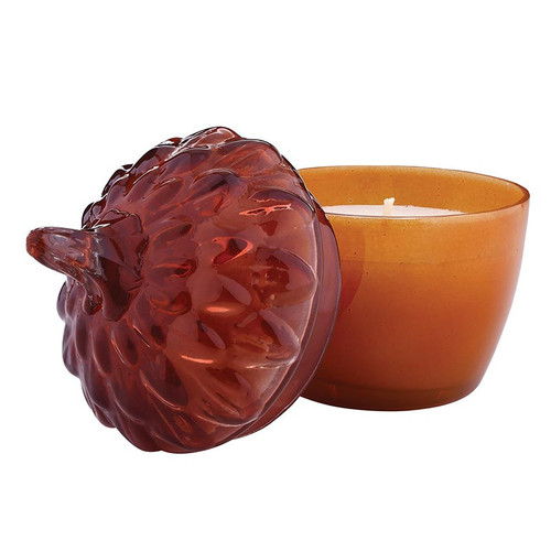 Amber Acorn Candle