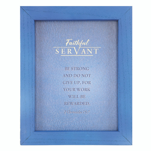 Faithful Servant - Framed Art (12x15)