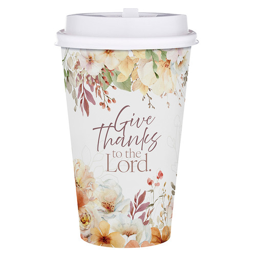 Give Thanks Paper Cup 