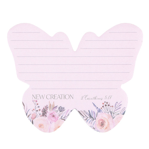 Butterfly Sticky Note Pad - New Creation