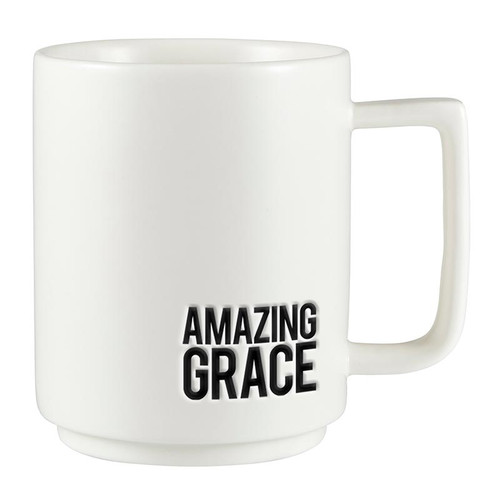 Matte Cafe Mug - Amazing Grace