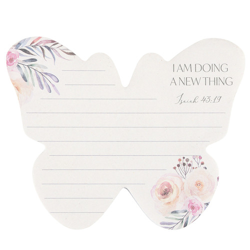 Butterfly Sticky Note Pad - A New Thing