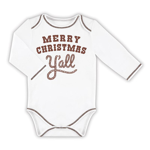 Long Sleeve Snapshirts - Merry Christmas Yall