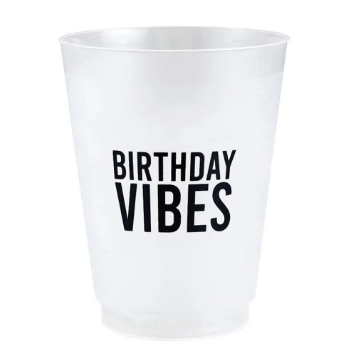 Frost Cups - Birthday Vibes - Set of 8