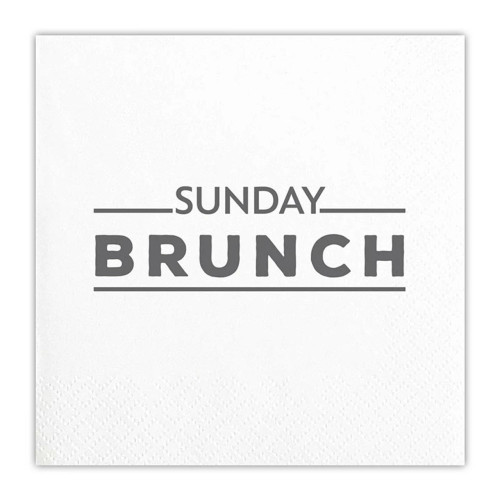 Face to Face Cocktail Napkins - Sunday Brunch
