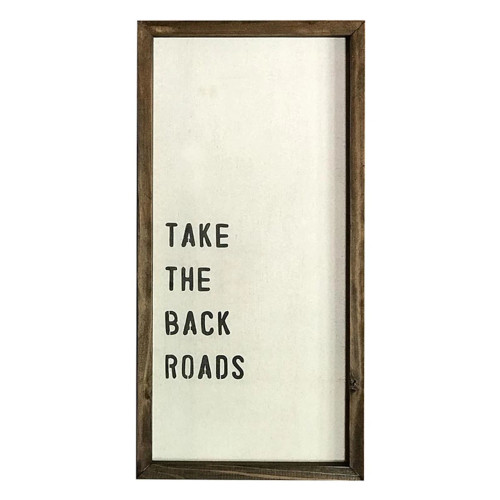 Face to Face Word Board - Take The Back Roads