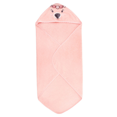 Hooded Towel - Flamingo