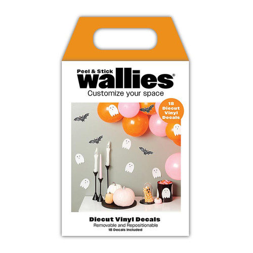 Wallies Bat/Ghost Decals - 18/pk