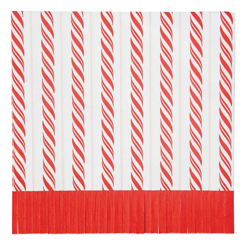 Lunch Napkins - Candy Cane Stripe