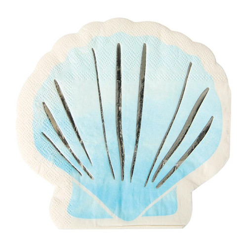 Lunch Napkins - Watercolor Coastal