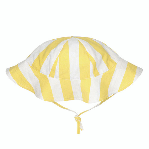 Sun Hat - Yellow Stripes