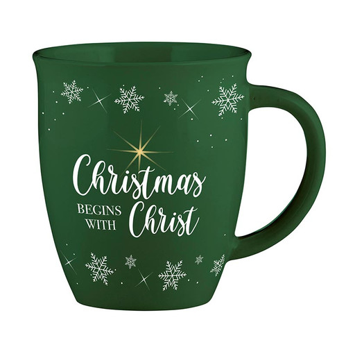 Christmas Begins with Christ - Mug