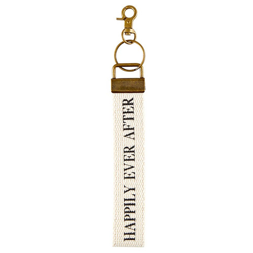 Canvas Keychain - Happily Ever After