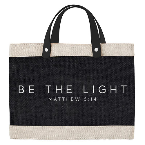 Mini Market Tote Bag - Be The Light
