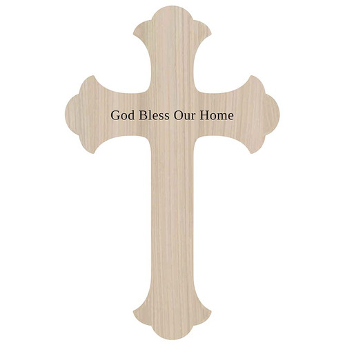 Wall Cross - God Bless Our Home