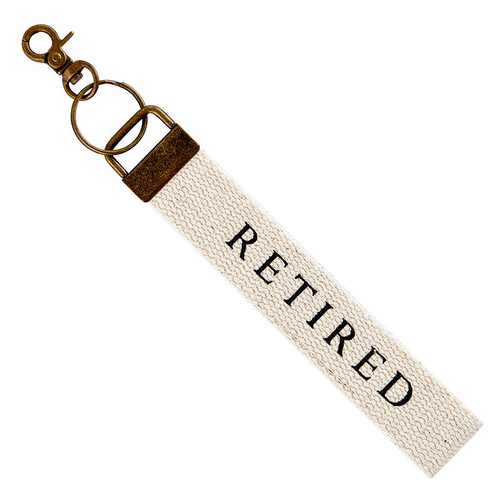 Canvas Keychain - Retired