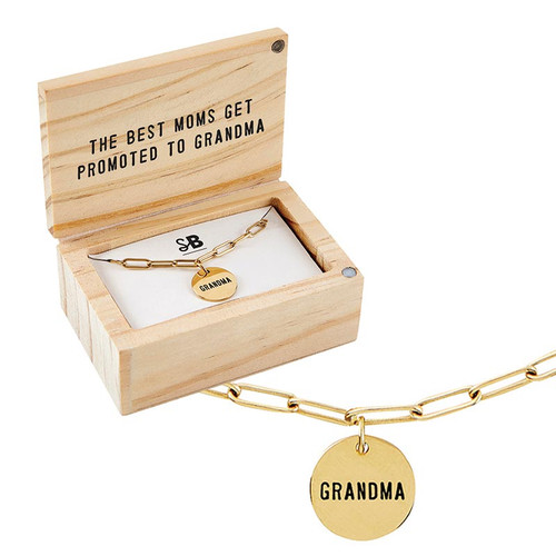 Link Necklace Jewelry - Grandma