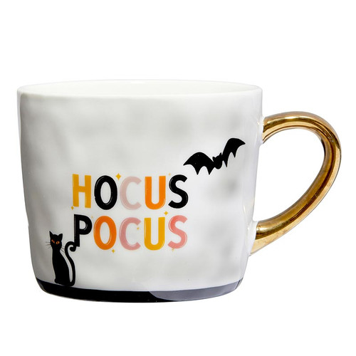 Cozy Gold Handle Mug - Hocus Pocus