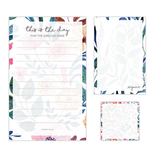 Notepad Set - Rejoice & Be Glad