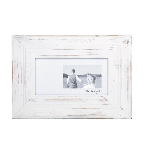 Face to Face Photo Frame - She Said Yes