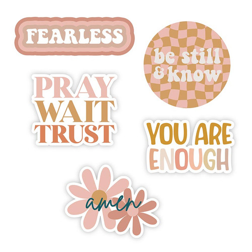Vinyl Stickers - Boho Sticker Pack - 5 pcs