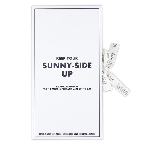 Face to Face Sunny-Side Up Breakfast Tools Book Box