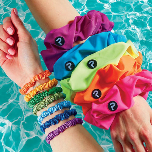 Neon Orange Oversized Scrunchie