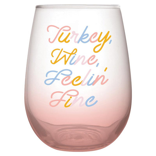 Stemless Wine Glass - Turkey Wine Fine