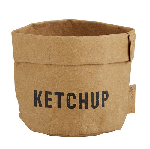 Washable Paper Holder - Small - Ketchup
