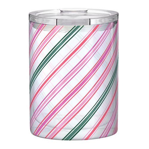 Double-Wall Short Tumbler - Stripe