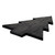Black Christmas Tree Wood Board
