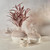 White Bamboo Vase - Small