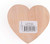 Small Shape Sign - Be Mine Candy Heart Yellow