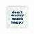 Wood Block - Don't Worry Beach Happy
