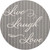 Car Coasters - Live Laugh Love Stencil Flowers