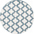 Car Coasters - Pink Blue Clover Quatrefoil