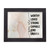 You Are Worthy Loved Strong Capable Kind Acrylic Sign